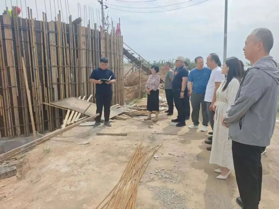 王庄镇人大主席团视察2025年民生实事项目建设情况